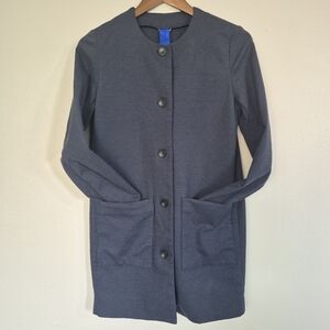 Kit And Ace Navy Lyocel Blazer Jacket XS
